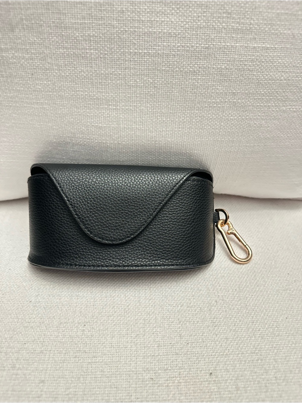 Loewe Black Leather Case with Gold Clip